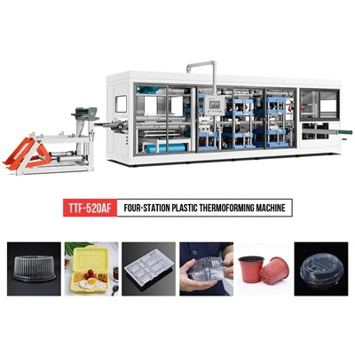 Fast Food Box tipo de produto máquina de termoformagem