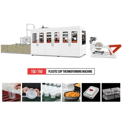 Máquina para fazer copos de PVC